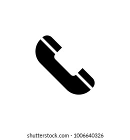Telephone icon illustration isolated vector sign symbol