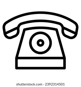 Illustration von Telefonsymbolen für Web-App usw.
