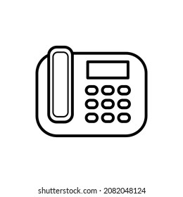 Telephone Icon in Line Style