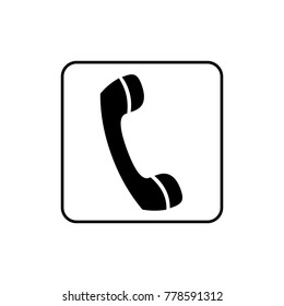 telephone icon logo