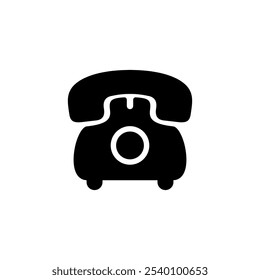 Telephone icon logo design. phone sign and symbol