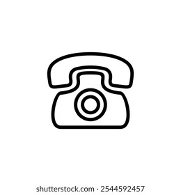 Telephone icon logo design. phone sign and symbol