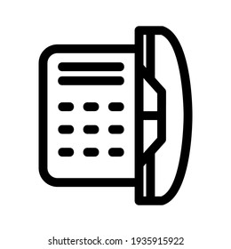 telephone icon or logo isolated sign symbol vector illustration - high quality black style vector icons
