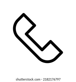 telephone icon or logo isolated sign symbol vector illustration - high quality black style vector icons

