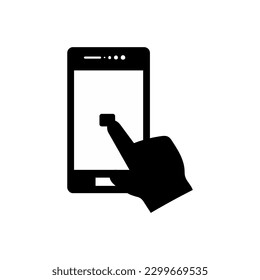 Telephone icon or logo isolated sign symbol vector illustration, Collection of high quality black style vector. Old phone icon black vector illustration