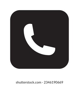 Telephone icon,  Logo Phone Icon Vector. phone icon isolated in white background