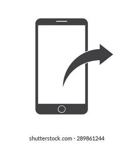 Telephone icon, mobile, calling