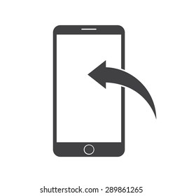 Telephone icon, mobile, calling