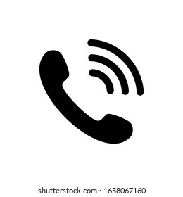 Telephone Icon. Phone, Call Icon Vector Isolated
