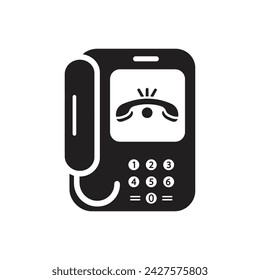 Telephone icon, Phone vector icon