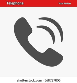 Telephone Icon. Professional, pixel perfect icons optimized for both large and small resolutions. EPS 8 format.