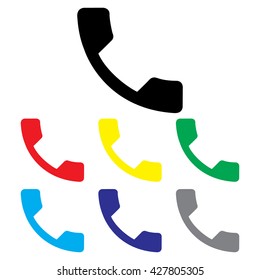 Telephone Icon Set