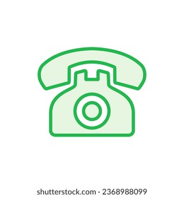 Telephone icon set. phone icon vector.