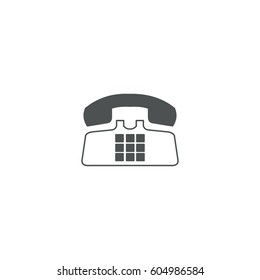 telephone icon. sign design
