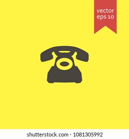 telephone. telephone icon. sign design. Vector EPS 10