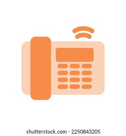 telephone icon solid two tone