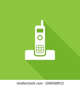 Telephone icon, stock vector, eps10.