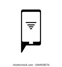 telephone icon vector