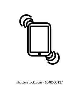 telephone icon vector
