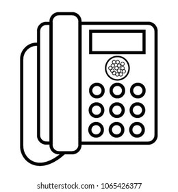 telephone icon vector