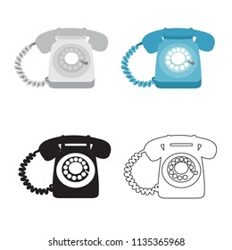 Telephone Icon Vector