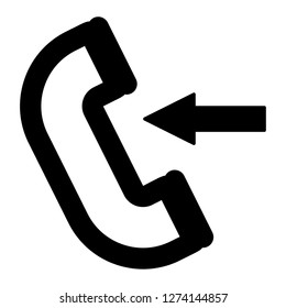 telephone icon vector