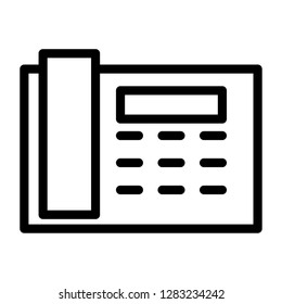 telephone icon vector 
