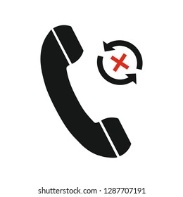 telephone icon vector