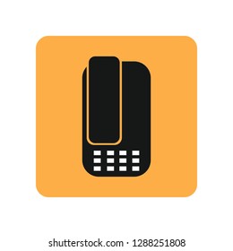 telephone icon vector