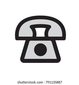 telephone icon vector icon