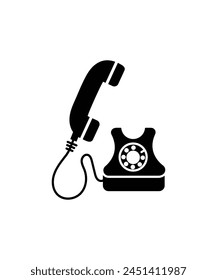 Icono de teléfono, Vector mejor ícono plano.