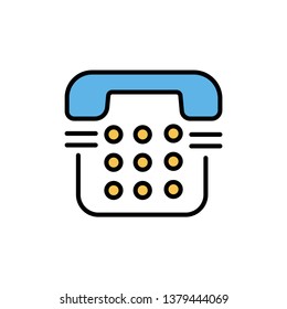 telephone icon- vector telephone business icon for your website and mobile apps.