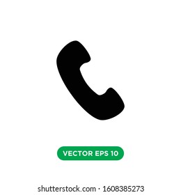 telephone icon vector concept design template