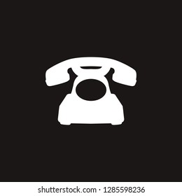 telephone icon. telephone vector design. sign design