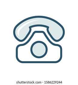 Telephone icon vector design template