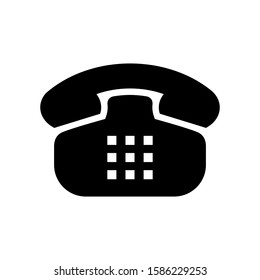 Telephone icon vector design template
