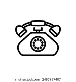 teléfono icono Vector diseño Plantilla estilo elegante