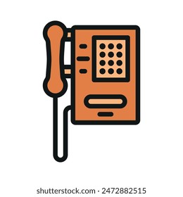 Telephone icon vector design templates simple and modern