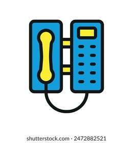 Telephone icon vector design templates simple and modern