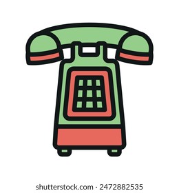 Telephone icon vector design templates simple and modern