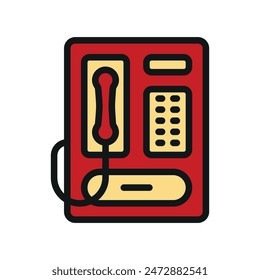 Telephone icon vector design templates simple and modern