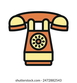 Icono del teléfono Plantillas de diseño de Vector simples y modernas
