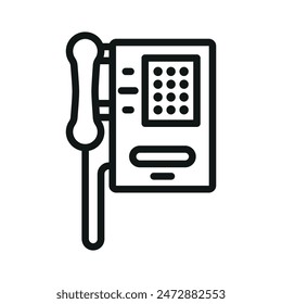 Telephone icon vector design templates simple and modern