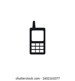 Telephone icon vector flat design