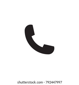 telephone icon vector. flat style design. eps 10