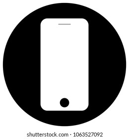 telephone icon, vector illustration