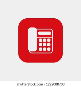 telephone icon. Vector illustration