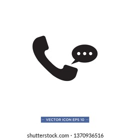 telephone icon vector illustration