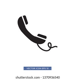 telephone icon vector illustration