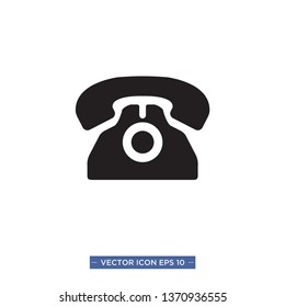 telephone icon vector illustration